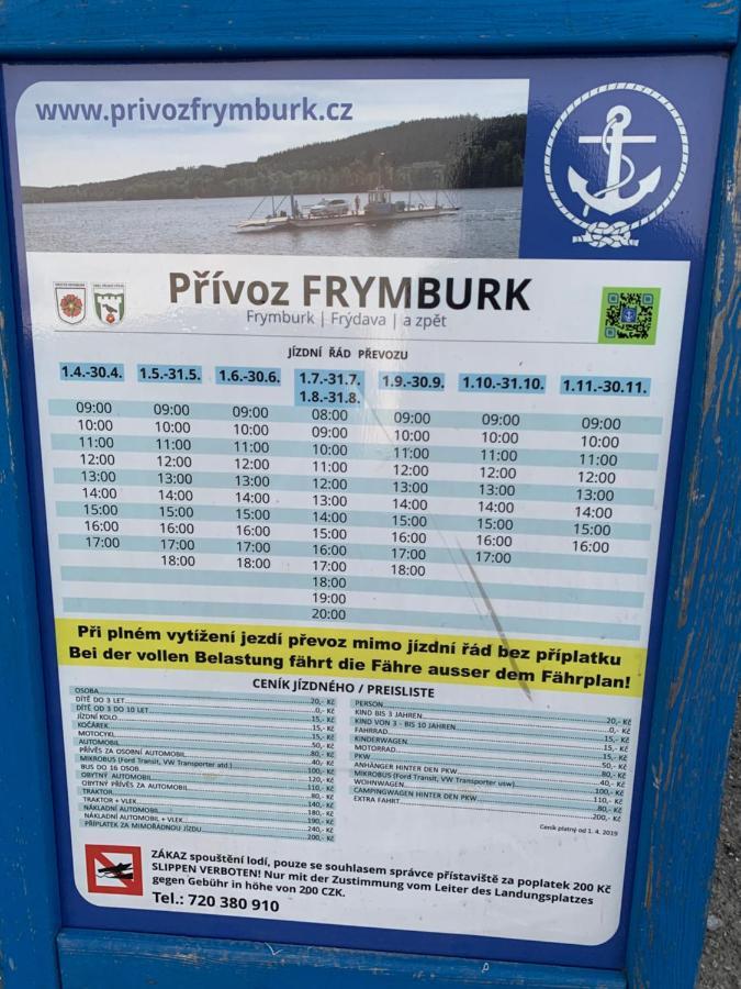 Ubytování Hanka v hotelovém pokoji C408 Frymburk Esterno foto